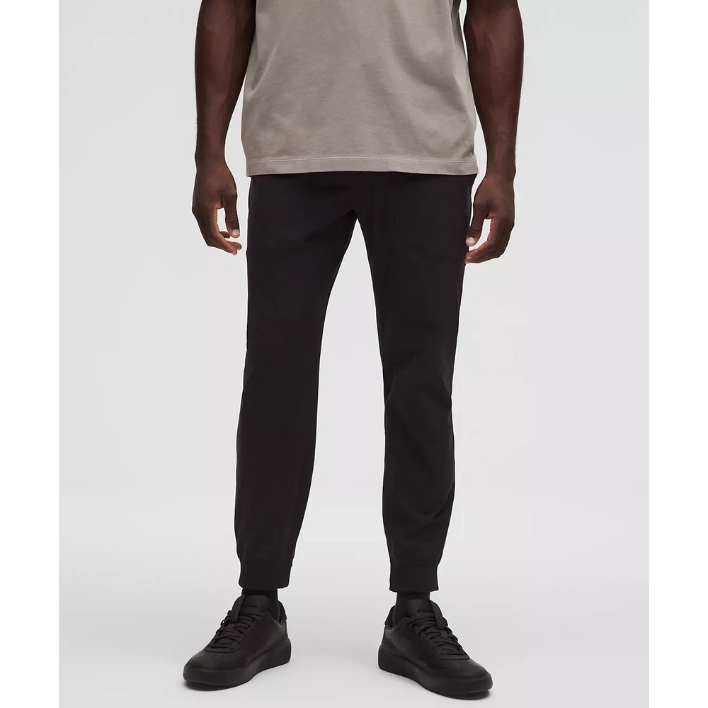 Lululemon ABC Jogger Men's Medium M Black Performance Drawstring Tapered Stretch